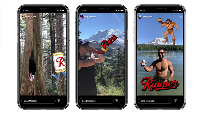 GIFsticker-IGstoryMockup In Phone